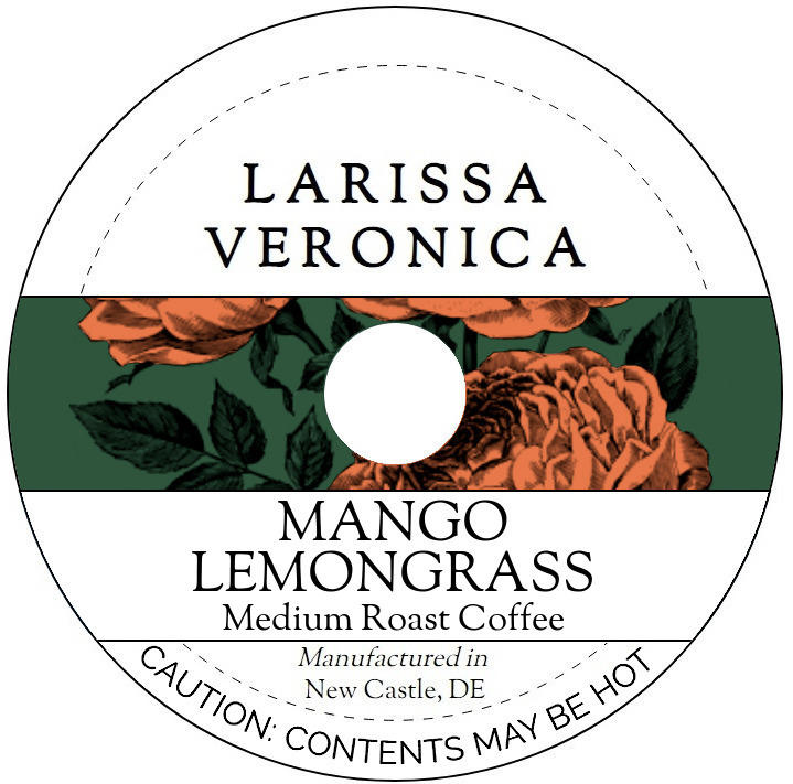 Mango Lemongrass Medium Roast Coffee <BR>(Single Serve K-Cup Pods)