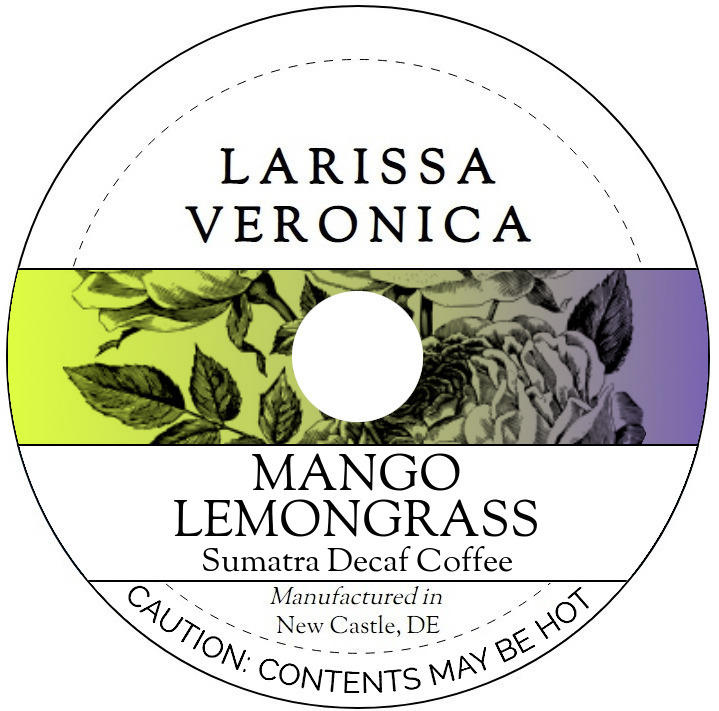 Mango Lemongrass Sumatra Decaf Coffee <BR>(Single Serve K-Cup Pods)