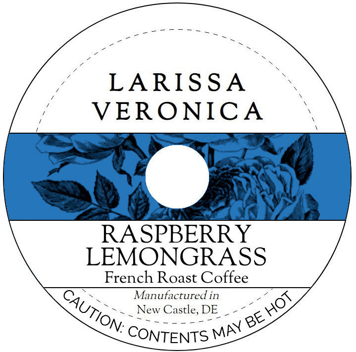 Raspberry Lemongrass French Roast Coffee <BR>(Single Serve K-Cup Pods)