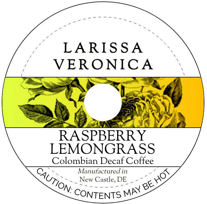 Raspberry Lemongrass Colombian Decaf Coffee <BR>(Single Serve K-Cup Pods)