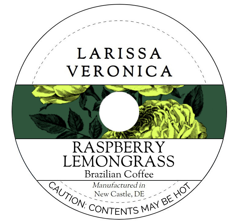 Raspberry Lemongrass Brazilian Coffee <BR>(Single Serve K-Cup Pods)