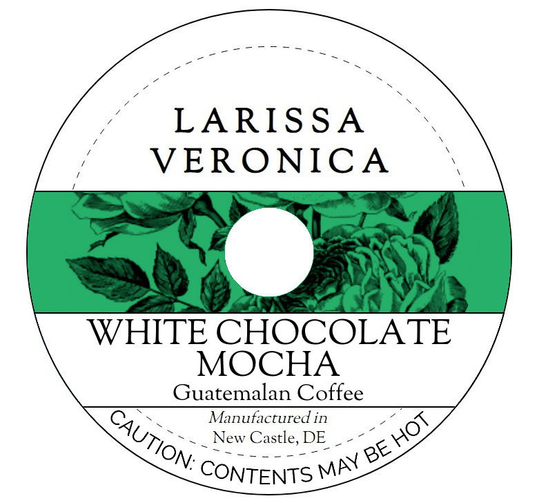 White Chocolate Mocha Guatemalan Coffee <BR>(Single Serve K-Cup Pods)