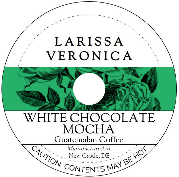 White Chocolate Mocha Guatemalan Coffee <BR>(Single Serve K-Cup Pods)