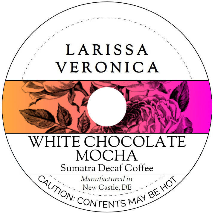 White Chocolate Mocha Sumatra Decaf Coffee <BR>(Single Serve K-Cup Pods)