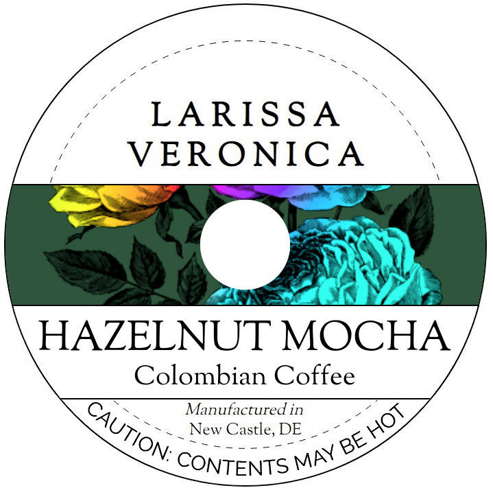 Hazelnut Mocha Colombian Coffee <BR>(Single Serve K-Cup Pods)