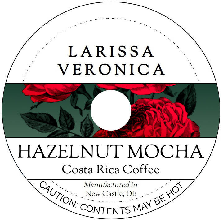 Hazelnut Mocha Costa Rica Coffee <BR>(Single Serve K-Cup Pods)