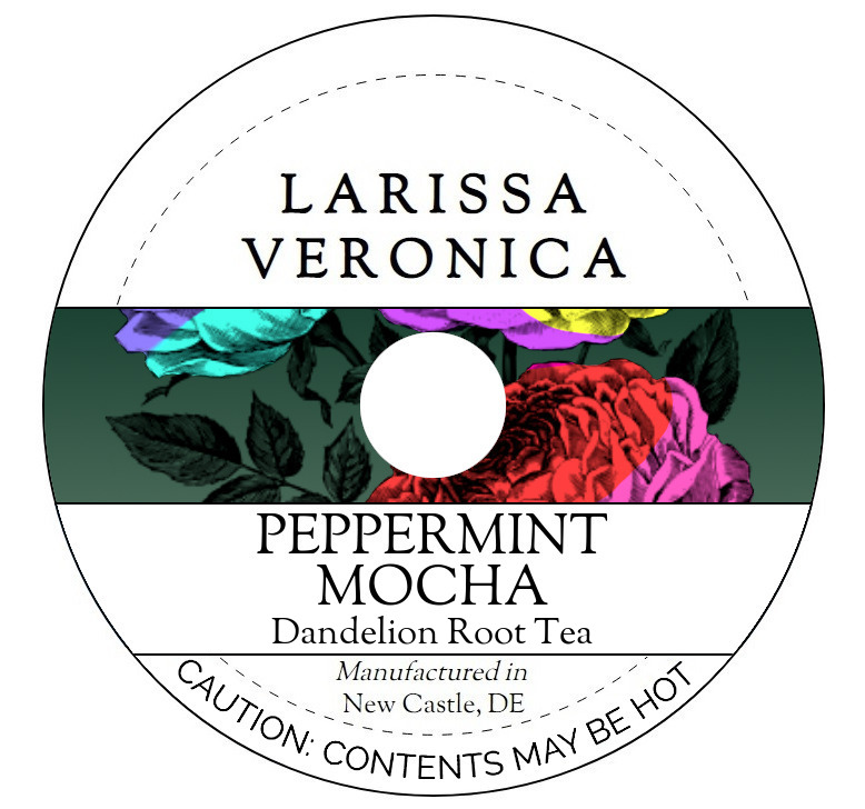 Peppermint Mocha Dandelion Root Tea <BR>(Single Serve K-Cup Pods)