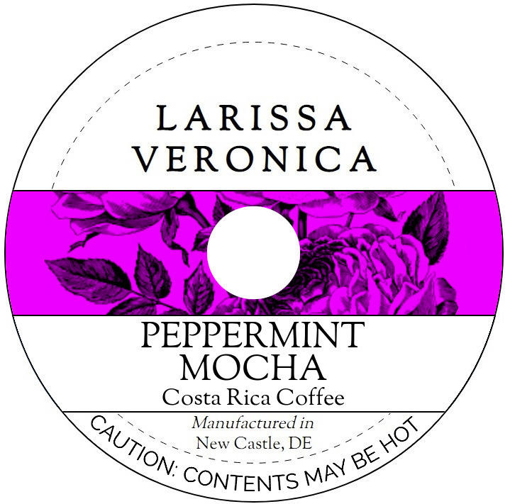 Peppermint Mocha Costa Rica Coffee <BR>(Single Serve K-Cup Pods)