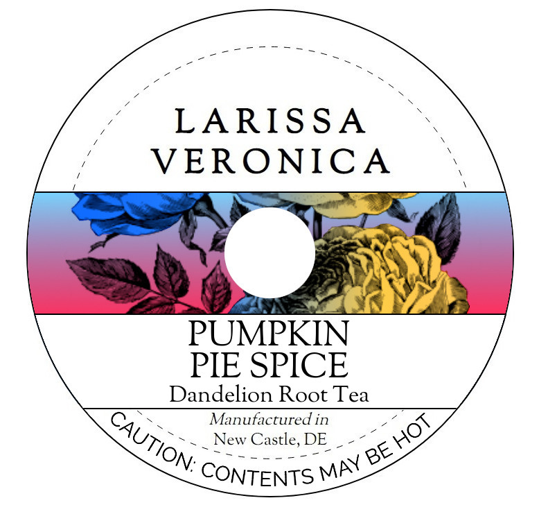 Pumpkin Pie Spice Dandelion Root Tea <BR>(Single Serve K-Cup Pods)
