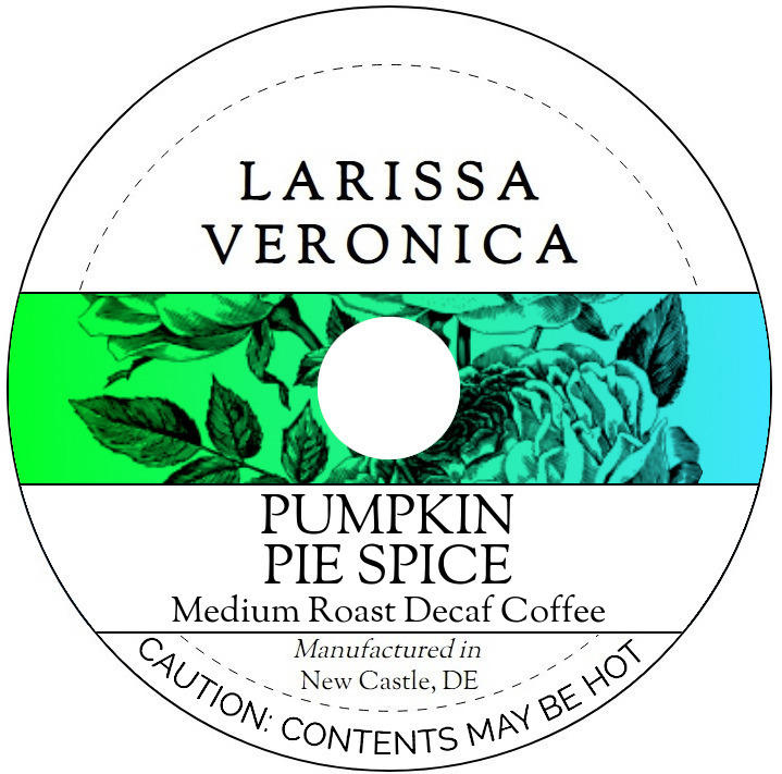 Pumpkin Pie Spice Medium Roast Decaf Coffee <BR>(Single Serve K-Cup Pods)