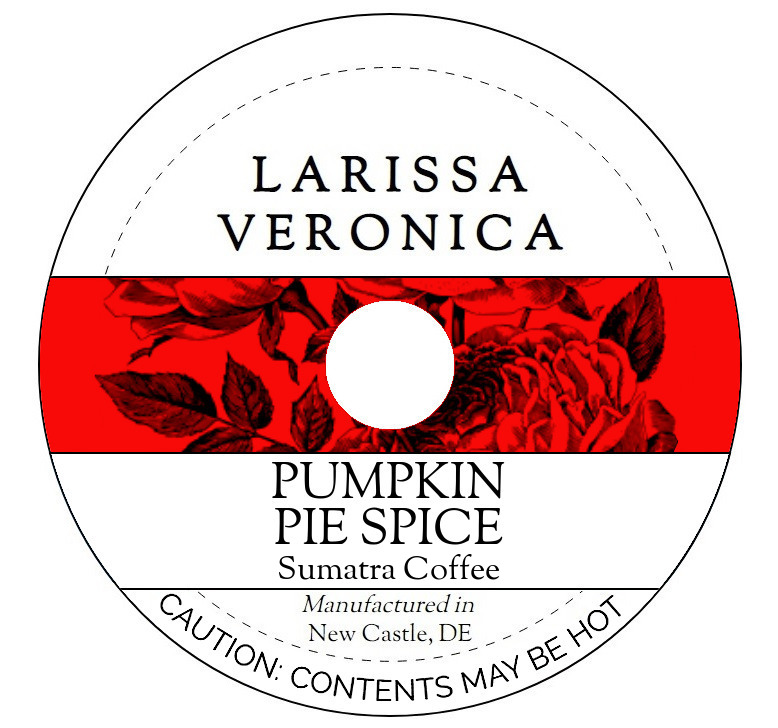 Pumpkin Pie Spice Sumatra Coffee <BR>(Single Serve K-Cup Pods)