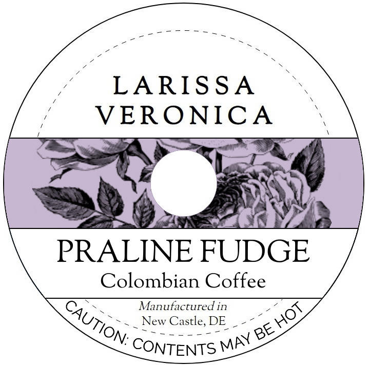 Praline Fudge Colombian Coffee <BR>(Single Serve K-Cup Pods)