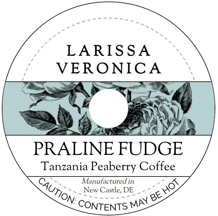 Praline Fudge Tanzania Peaberry Coffee <BR>(Single Serve K-Cup Pods)