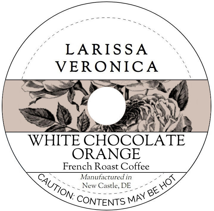 White Chocolate Orange French Roast Coffee <BR>(Single Serve K-Cup Pods)
