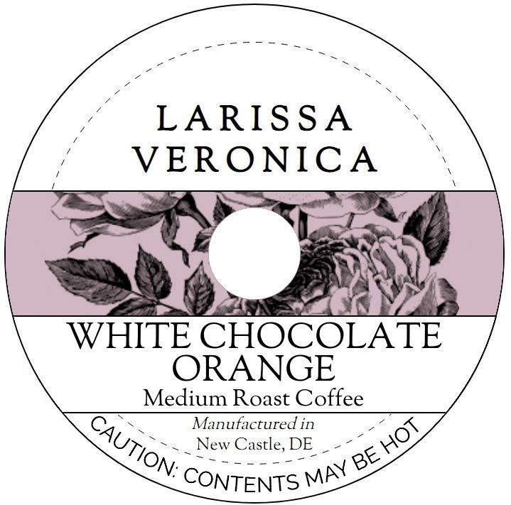 White Chocolate Orange Medium Roast Coffee <BR>(Single Serve K-Cup Pods)