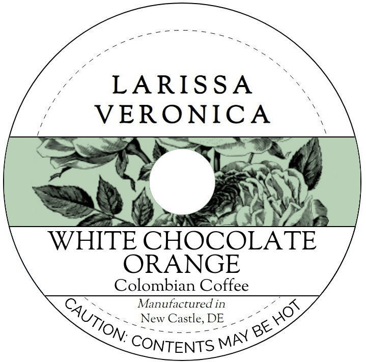 White Chocolate Orange Colombian Coffee <BR>(Single Serve K-Cup Pods)