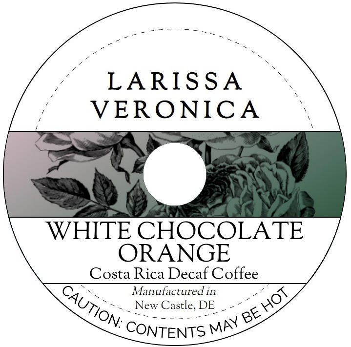 White Chocolate Orange Costa Rica Decaf Coffee <BR>(Single Serve K-Cup Pods)