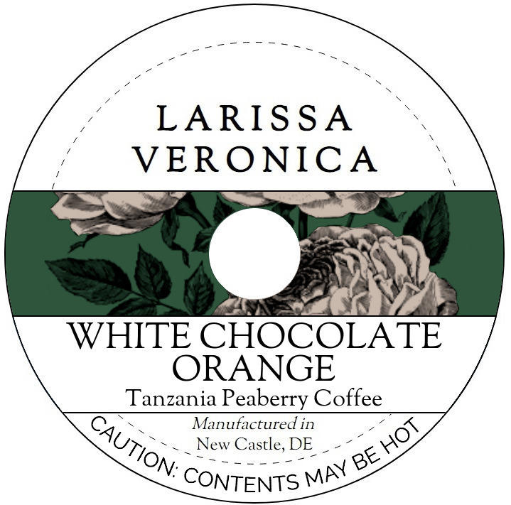 White Chocolate Orange Tanzania Peaberry Coffee <BR>(Single Serve K-Cup Pods)