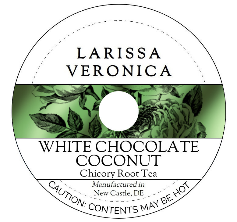 White Chocolate Coconut Chicory Root Tea <BR>(Single Serve K-Cup Pods)