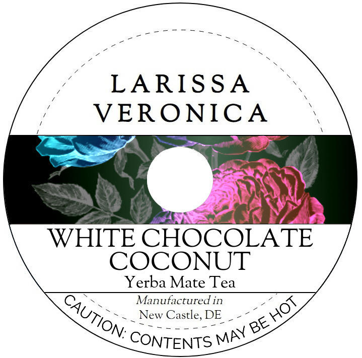 White Chocolate Coconut Yerba Mate Tea <BR>(Single Serve K-Cup Pods)