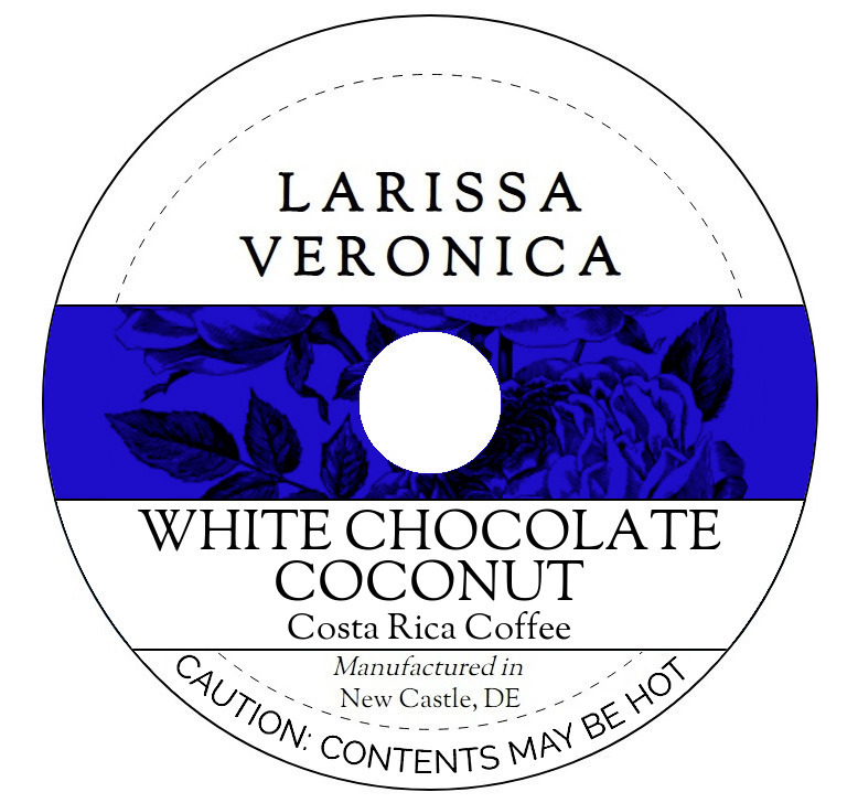 White Chocolate Coconut Costa Rica Coffee <BR>(Single Serve K-Cup Pods)