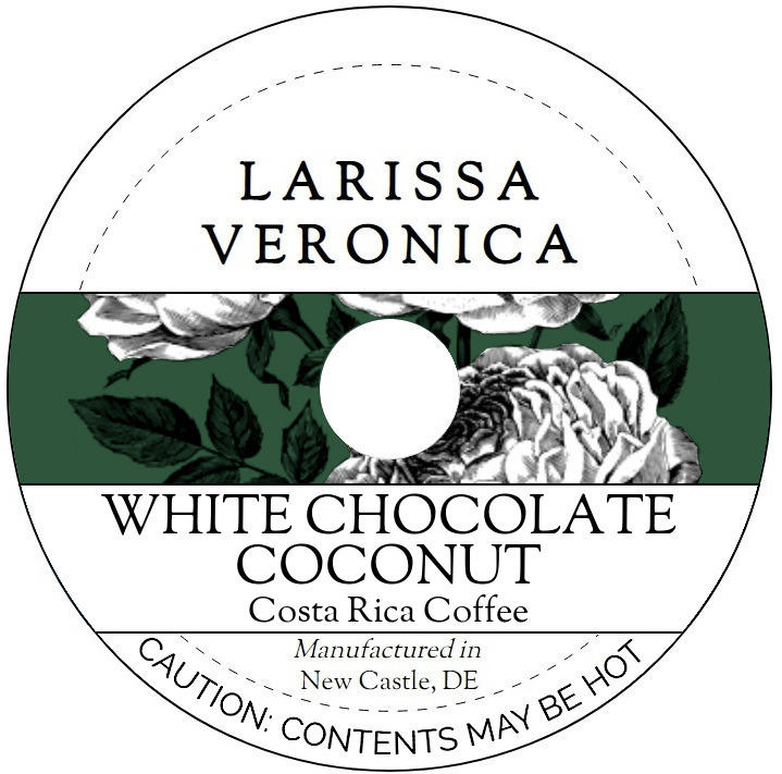 White Chocolate Coconut Costa Rica Coffee <BR>(Single Serve K-Cup Pods)