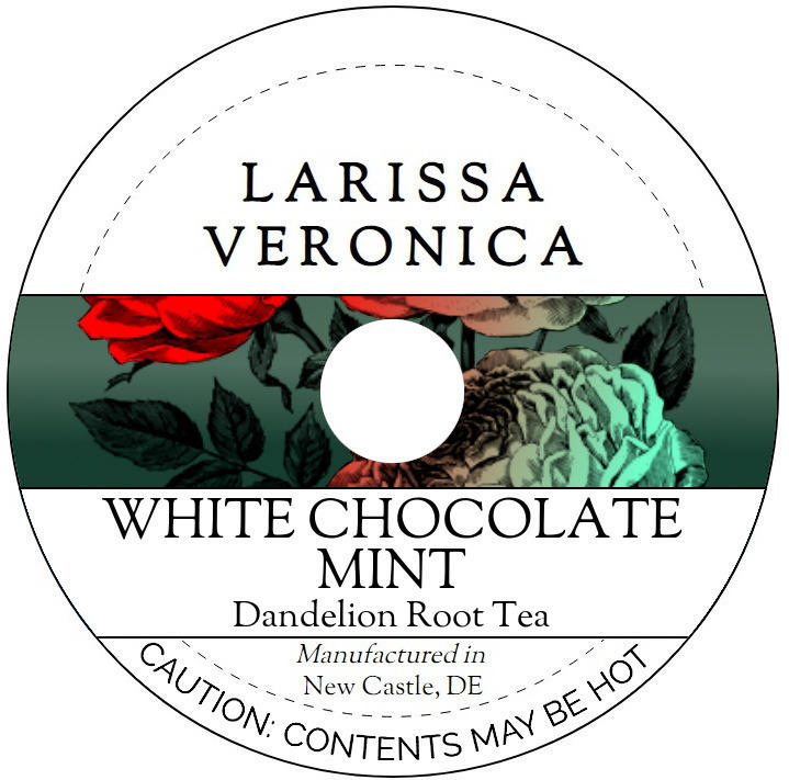 White Chocolate Mint Dandelion Root Tea <BR>(Single Serve K-Cup Pods)