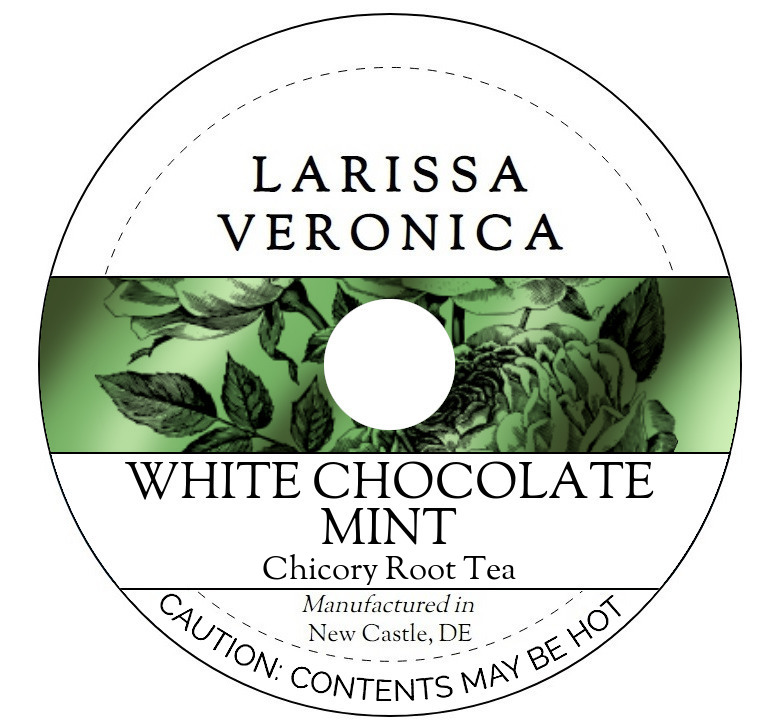 White Chocolate Mint Chicory Root Tea <BR>(Single Serve K-Cup Pods)