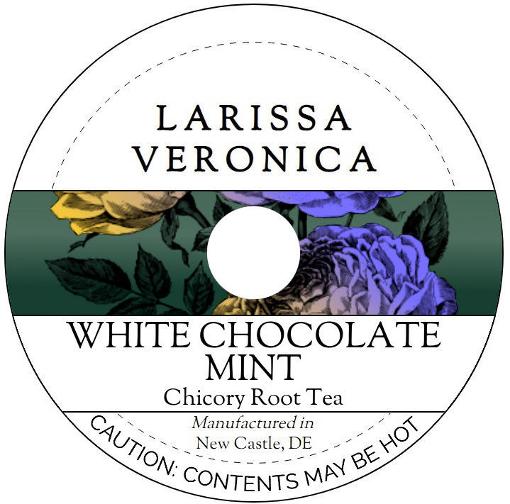 White Chocolate Mint Chicory Root Tea <BR>(Single Serve K-Cup Pods)