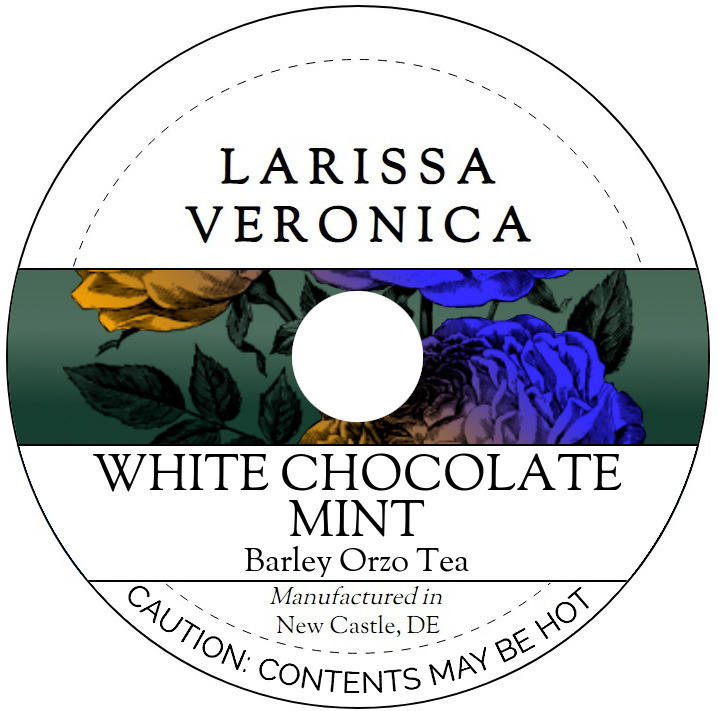 White Chocolate Mint Barley Orzo Tea <BR>(Single Serve K-Cup Pods)