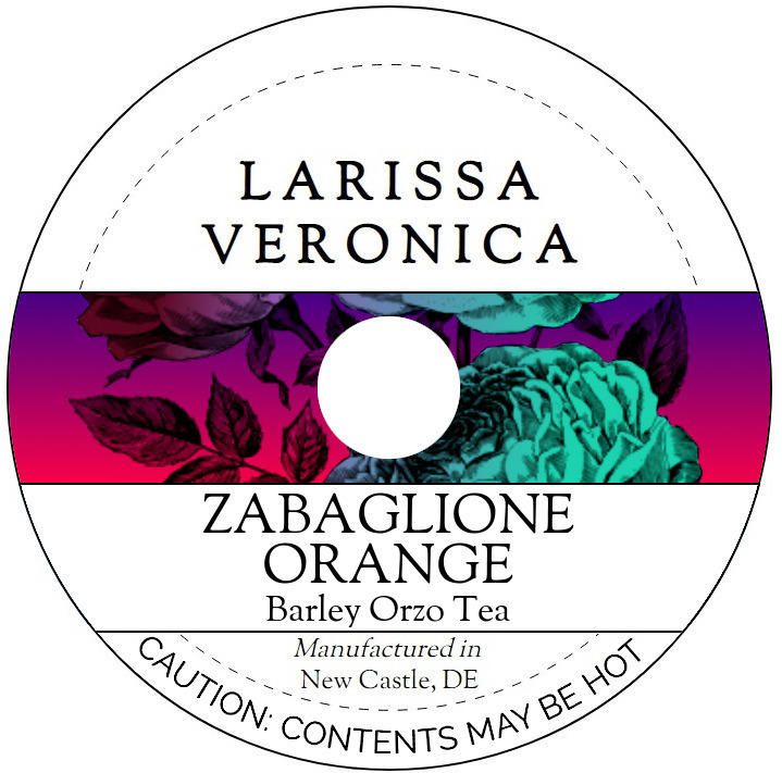 Zabaglione Orange Barley Orzo Tea <BR>(Single Serve K-Cup Pods)