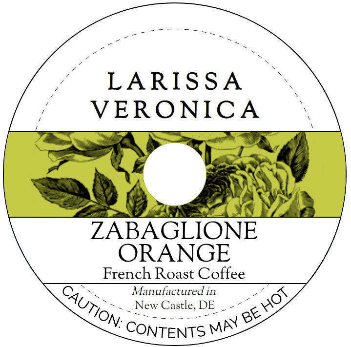 Zabaglione Orange French Roast Coffee <BR>(Single Serve K-Cup Pods)