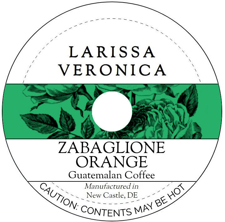 Zabaglione Orange Guatemalan Coffee <BR>(Single Serve K-Cup Pods)