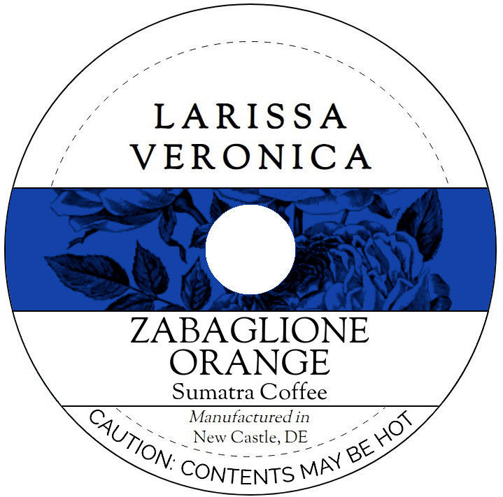 Zabaglione Orange Sumatra Coffee <BR>(Single Serve K-Cup Pods)