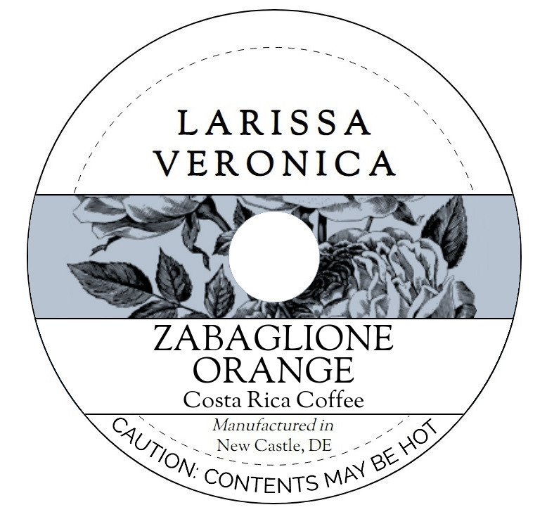 Zabaglione Orange Costa Rica Coffee <BR>(Single Serve K-Cup Pods)