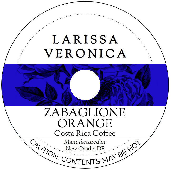 Zabaglione Orange Costa Rica Coffee <BR>(Single Serve K-Cup Pods)