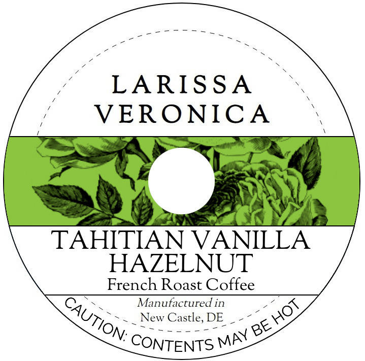 Tahitian Vanilla Hazelnut French Roast Coffee <BR>(Single Serve K-Cup Pods)