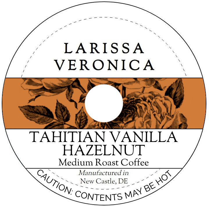 Tahitian Vanilla Hazelnut Medium Roast Coffee <BR>(Single Serve K-Cup Pods)