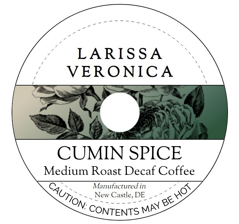 Cumin Spice Medium Roast Decaf Coffee <BR>(Single Serve K-Cup Pods)
