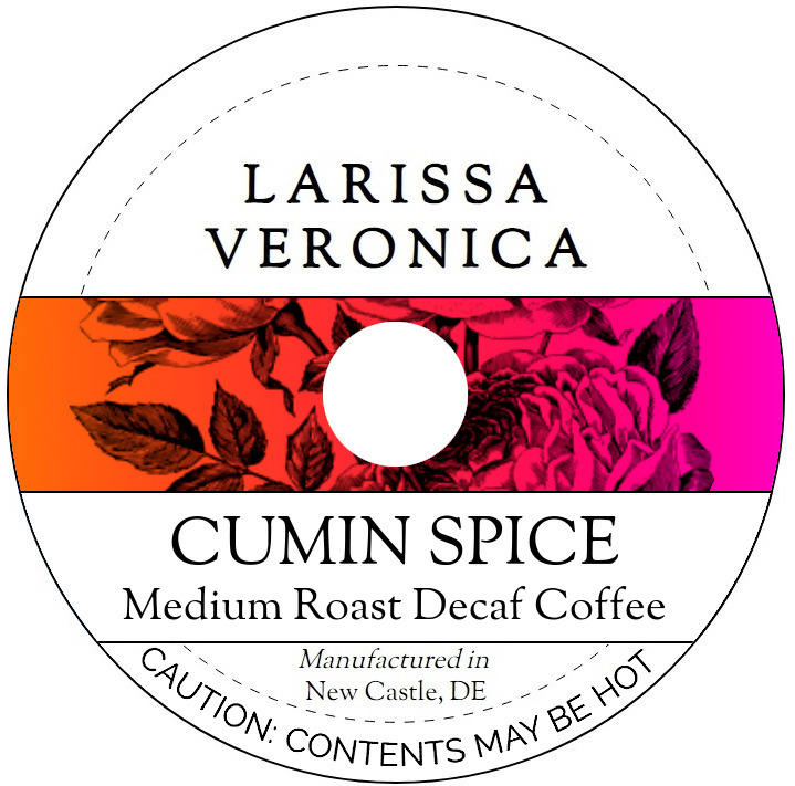 Cumin Spice Medium Roast Decaf Coffee <BR>(Single Serve K-Cup Pods)