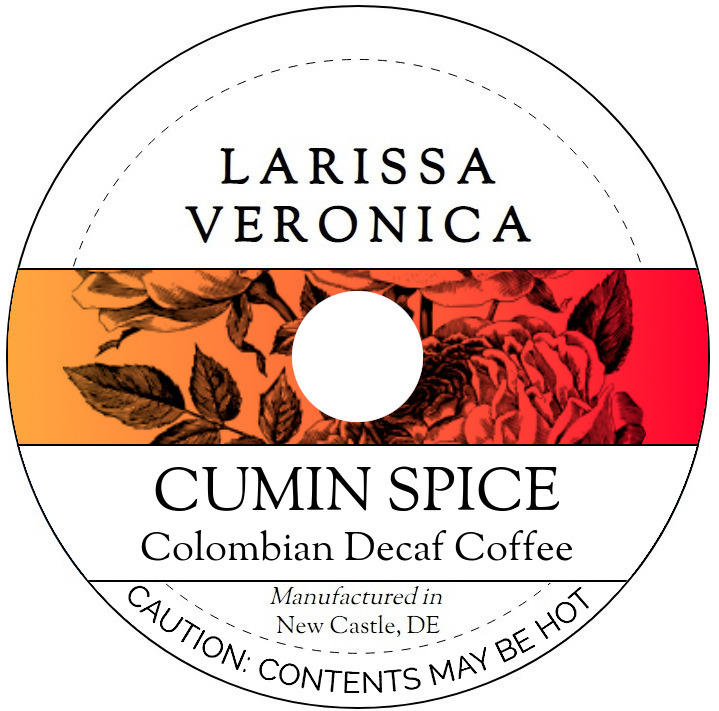 Cumin Spice Colombian Decaf Coffee <BR>(Single Serve K-Cup Pods)