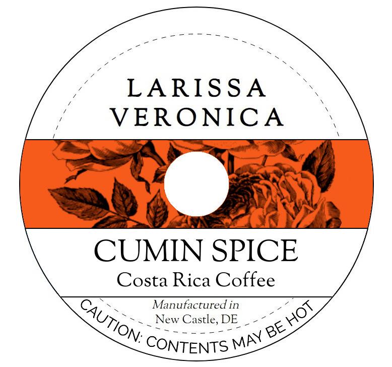 Cumin Spice Costa Rica Coffee <BR>(Single Serve K-Cup Pods)