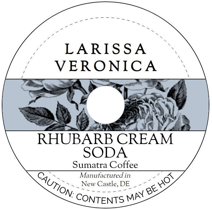 Rhubarb Cream Soda Sumatra Coffee <BR>(Single Serve K-Cup Pods)