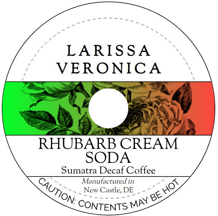 Rhubarb Cream Soda Sumatra Decaf Coffee <BR>(Single Serve K-Cup Pods)