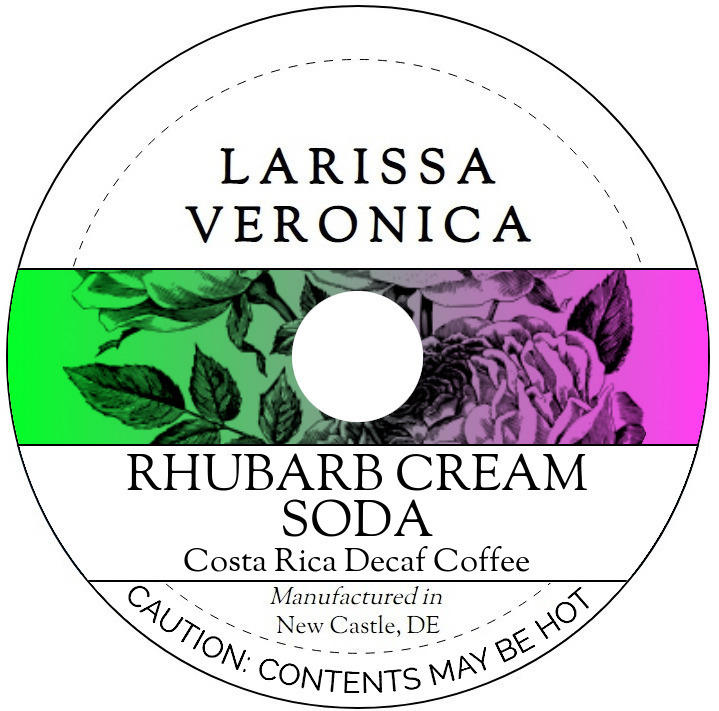 Rhubarb Cream Soda Costa Rica Decaf Coffee <BR>(Single Serve K-Cup Pods)