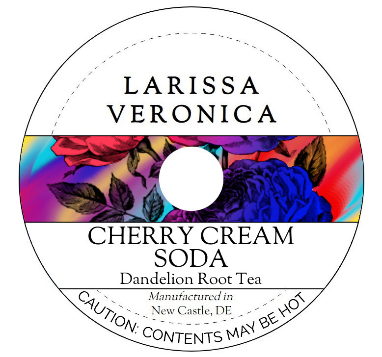 Cherry Cream Soda Dandelion Root Tea <BR>(Single Serve K-Cup Pods)