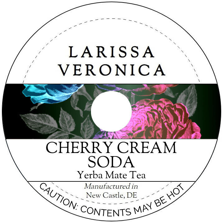 Cherry Cream Soda Yerba Mate Tea <BR>(Single Serve K-Cup Pods)