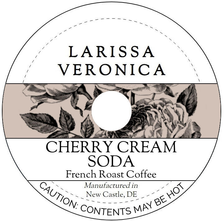 Cherry Cream Soda French Roast Coffee <BR>(Single Serve K-Cup Pods)