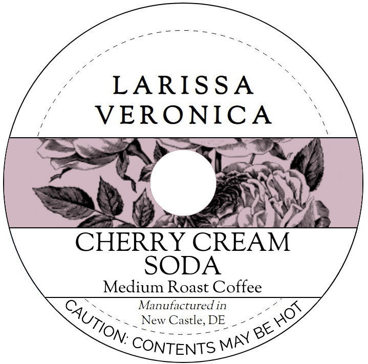 Cherry Cream Soda Medium Roast Coffee <BR>(Single Serve K-Cup Pods)