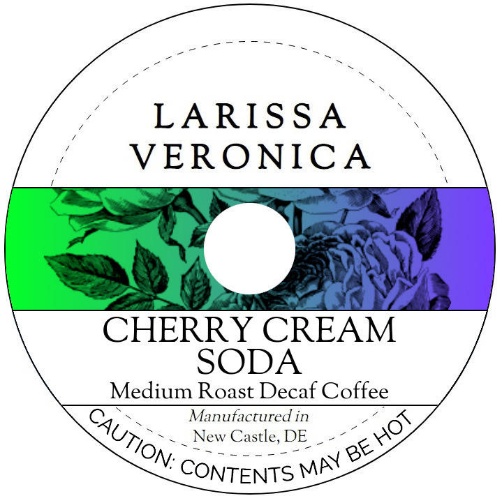 Cherry Cream Soda Medium Roast Decaf Coffee <BR>(Single Serve K-Cup Pods)
